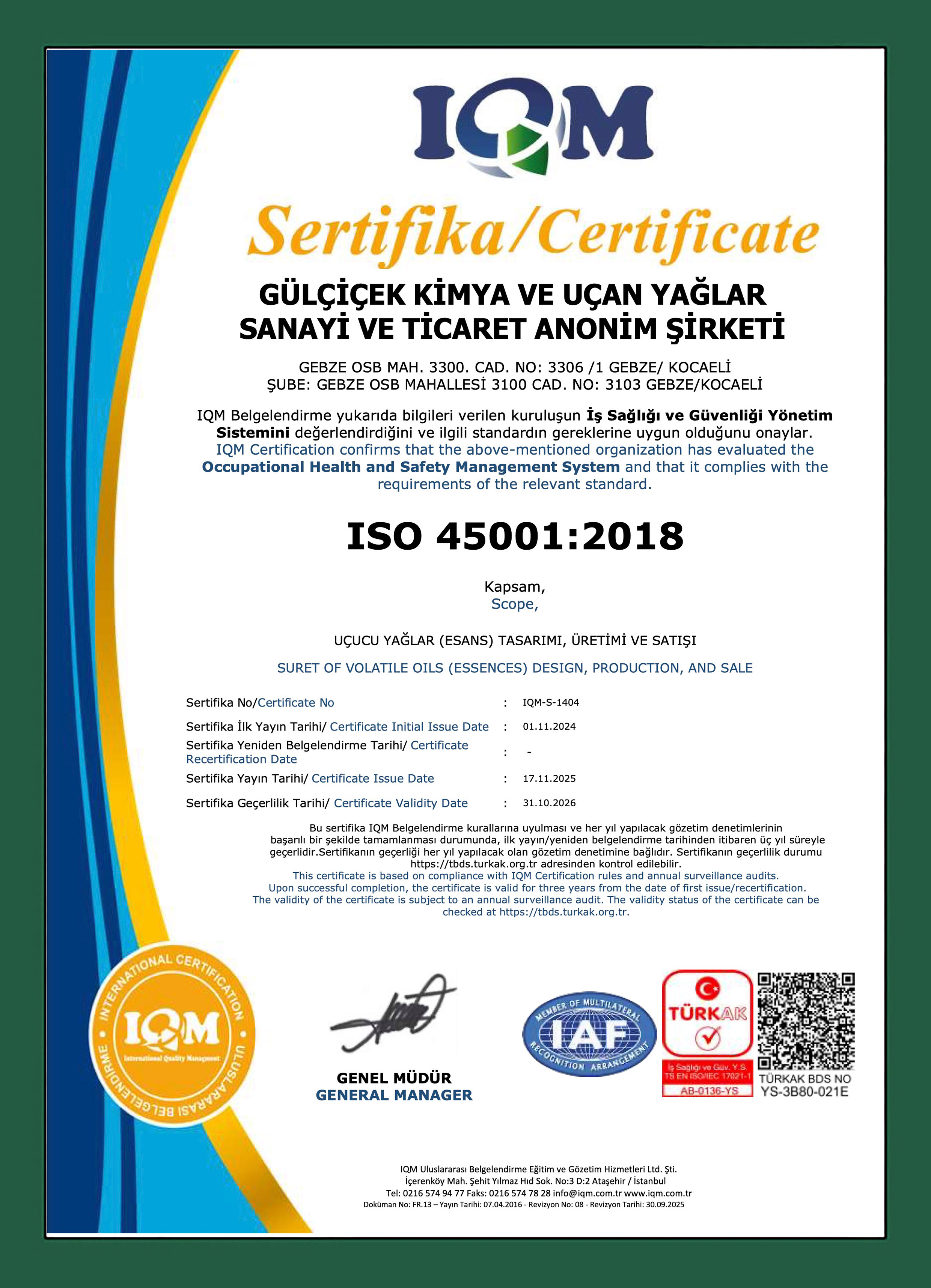 Cert 45001
